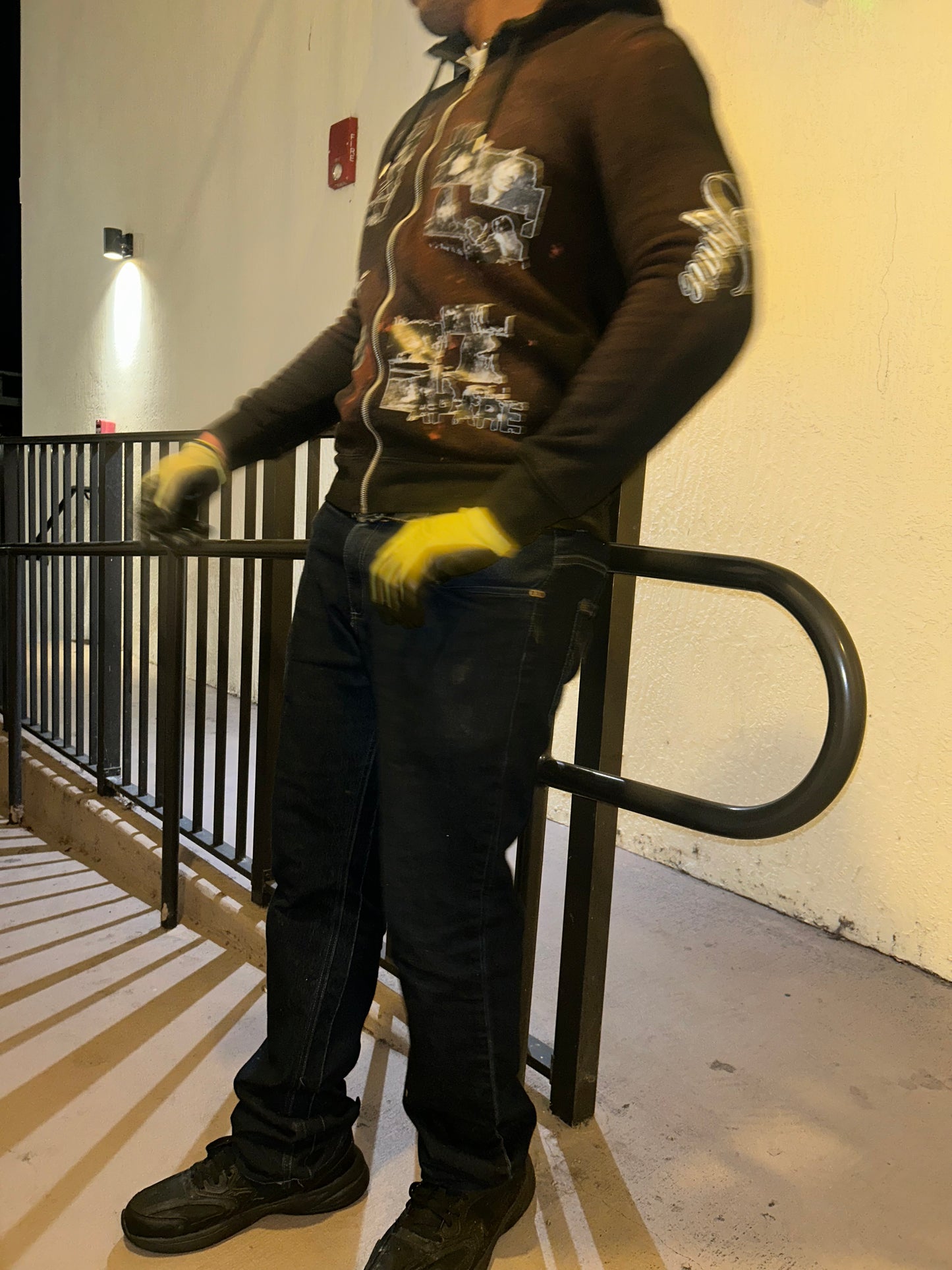 aces core " custom dye zip up